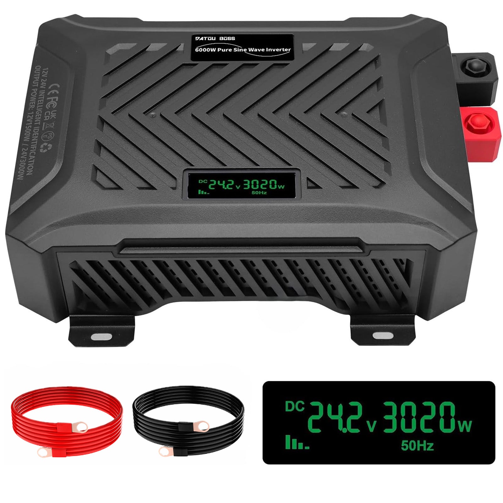 DATOUBOSS Rechargeable Lifepo4 Batteries Voltage Converters Inverter