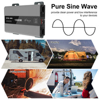 DATOUBOSS Rechargeable Lifepo4 Batteries Voltage Converters Inverter